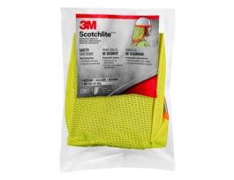3M™ Reflective Clothing Hard Hat Sun Shade, 94800H1-DC, Hi-Viz Yellow & Orange, 8/case