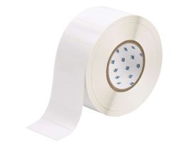 Paper Labels with Rubber Adhesive 1.25 in H x 2.75 in W White 3000/RL