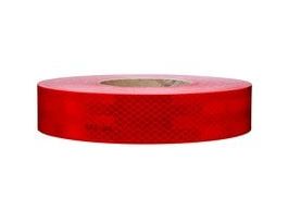 3M™ Diamond Grade™ Conspicuity Markings 983-72, Red, DOT, 2 in x 50 yd, Kiss-cut every 12 in