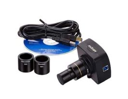 10 MP USB 3.0 Color CMOS C-Mount Microscope Camera with Reduction Lens