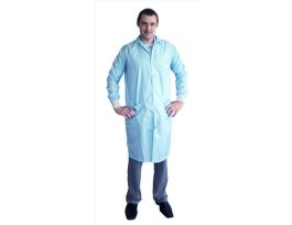 ESD LABCOAT 98% POLY 2% CARBON S EA