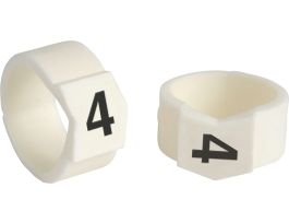 ClipSleeve Wire Markers Size 61 Nylon 0 AWG - 0 AWG, 4 Pack of 50 Pieces