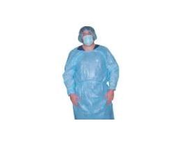 IMPERVIOUS ISO GOWN BLUE 10/BG