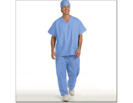 PANT SCRUB UNISEX 100% COTTON CIELBL XS