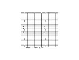 Roll Chart Paper for 6" Multifunctional Two-Channel Recorder; 50 divisions