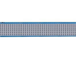 Alphabetical Aluminum Upper Case Scored Wire Marking Cards, D 1800 Total