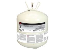 3M™ HoldFast 70, Cylinder Spray Adhesive, Clear, Large (Net Wt 27.3 lb), 1 Each/Case