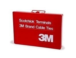 3M™ Scotchlok™ Steel Empty Terminal Box, Red, made of steel for durability, 6/Case