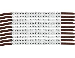 ClipSleeve Wire Markers Size 15 Nylon 14 AWG - 12 AWG, 4 Pack of 300 Each