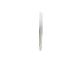 Premium Grade Iris Tissue Forceps, Straight, 4"