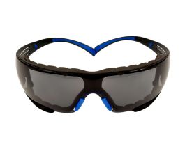 3M™ SecureFit™ Safety Glasses SF402SGAF-BLU-F, Blue/Gray, Gray Scotchgard™ Anti-fog Lens, Foam Gasket, 20 EA/Case