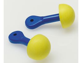 3M™ E-A-R™ Express™ Pod Plugs™ Earplugs 321-2100, Uncorded, Blue Grips, Pillow Pack, 400 Pair/Case