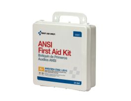 KIT 24 FIRST AID 50 PERSON ANSI A+ PLST