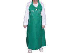 APRON DIE CUT 6 MIL PU GREEN 45IN L CS36