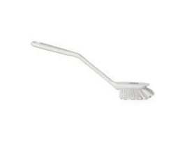 DISH BRUSH MEDIUM SOFT WHITE 10.80IN