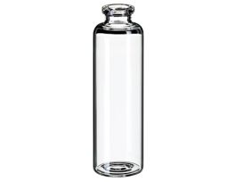 Headspace Vial, Glass, 20 mm, Crimp Neck, Flat Bottom, 50 mL; 1000/pk