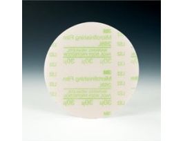 3M™ Diamond Microfinishing Film Disc 675L, 30 Mic 5MIL, Green, 12 in x NH, Die 1200B