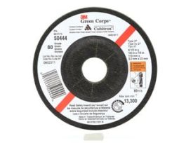 3M™ Green Corps™ Flexible Grinding Wheel, T27, 7 in x 1/8 in x 7/8 in, 36, 20 ea/Case
