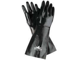 GLOVES NEOPRENE BLACK 18 IN LARGE DZ
