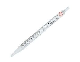 Short-Length Serological Pipette, 10mL, Indv. Wrap, Paper/Plastic, Sterile; 200/Cs