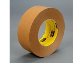 3M™ Repulpable Flatback Tape R3127, Kraft, 36 mm x 55 m, 4.2 mil, 24 Roll/Case