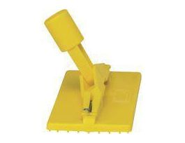 HOLDER FLOOR CLEANING PAD PP YELLOW 9IN