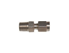 Compression Fitting; Probe Diameter 1/8"; 316 Stainless Steel; 1/8"NPT (M)