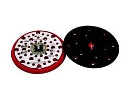 3M Xtract™ Low Profile Back-up Pad, 20465, 152 mm x 9.52 mm x 15.8 mm, External 53 Holes Red Foam, 10 ea/Case