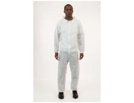 COVERALL WHITE SMS25EA CS25