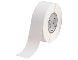 Flame Retardant Polyimide Wire and Cable Labels 2 in W x 300 ft L White