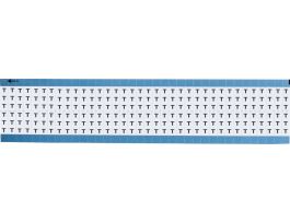 Alphabetical Vinyl Upper Case Scored Wire Marking Cards, T 1800 Total