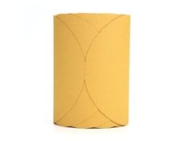 3M™ Stikit™ Gold Film Disc Roll, 01362, 6 in, P100 grade, 125 discs per roll, 4 rolls per case