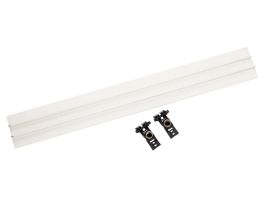 Blank Pipe Marker Carrier, 4.25" H x 32" W, Fits Pipes 10" Dia. or Larger