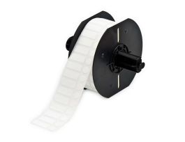 Aggressive Adhesive Multi-Purpose Nylon Labels with Vial Top for B33 Printers - 0.375" x 1" x 0.375" Dia