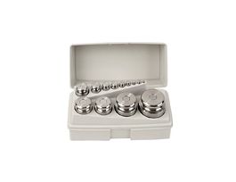 Economical S.S. Class 7 Weight Set; 1000 g to 10 mg with Traceable Certificate