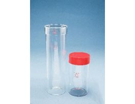 TANK CYLNDRCL GLSS PE LID 5X1O