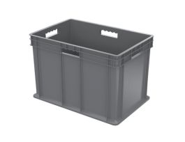 CONTAINER SW SOLID 23-3/4X15-3/4 GRY