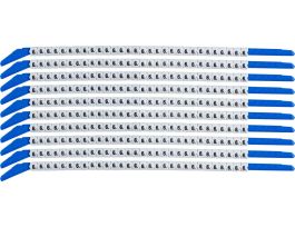 ClipSleeve Wire Markers Size 13 Nylon 14 AWG - 14 AWG, 6 Pack of 300 Each