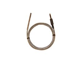 Air /Gas Therm Probe Phono Plug 3-3/4" L 1/4" Dia 10ft PVC Fl x Cable
