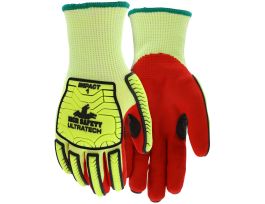 CUT PRO A5 13 GA HIVIS LIME HM/A RD FOAM NITR RF