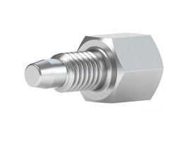 Port Plug, 5/16" Hex Head, SS, 10-32 Coned; 1/EA