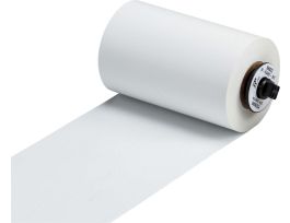 Brady IP Series R6800 Printer Ribbon, Roll of 984', White, 4.33" W x 984' L