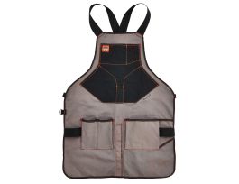 5705  Gray Canvas Tool Apron - Extended Length