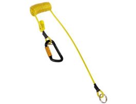 3M™ Hook2Quick-Ring Coil Tool Tether 1500066, 2 lb Capacity, 3 - 62 in, 10 ea/Pack