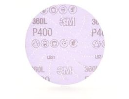 3M Xtract™ Film Disc 360L, P400 3MIL, 5 in, Die 500LG, 100/Carton, 500 ea/Case