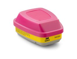 3M™ Organic Vapor/Acid Gas Cartridge/Filter 60923, P100, 60 EA/Case