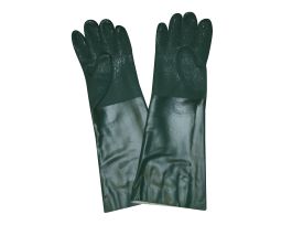 GREEN DOUBLE DIPPED, ETCHED GRIP, JERSEY LINED, 18-INCH