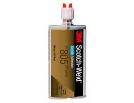 3M™ Scotch-Weld™ Acrylic Adhesive DP805, Off-White, 200 mL Duo-Pak, 12/Case