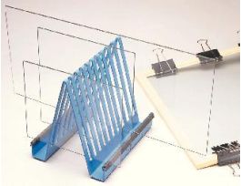 RACK ELECTROPHORESS GEL PLATE