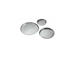 Aluminum Pan Liners, 2.5Gr, 102mm I.D. (4" ) x 5/16" Depth, 50/Pk